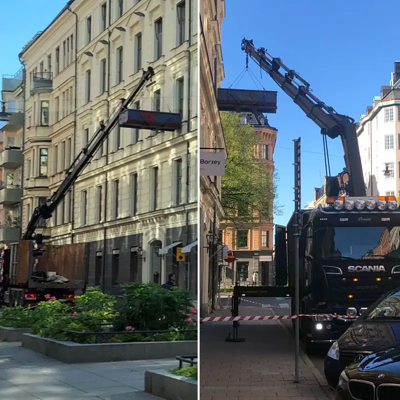 Projektrenovering hyresfastigheter Enskede södra Stockholm